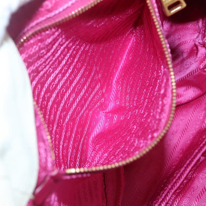 Prada Canapa Convertible Tote Canvas, WHITE, CANVAS, Tote bag