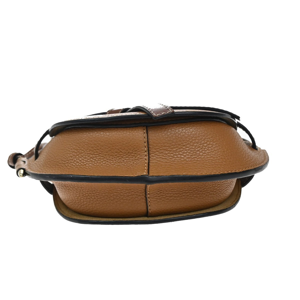 Loewe Gate Shoulder Bag Leather, BROWN, LEATHER, Shoulder bag