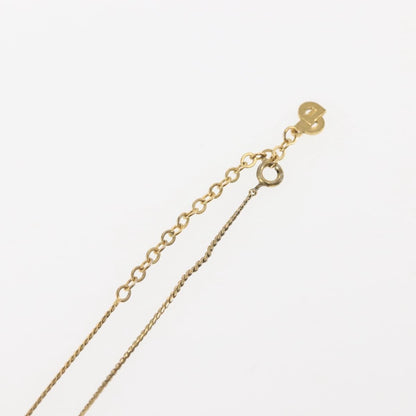 Christian Dior CD Logo necklace Metal, GOLD, METAL, Necklace