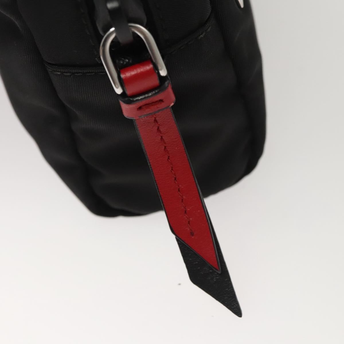 Prada Zip Pouch Tessuto, SILVER, NYLON, Clutche & pouche