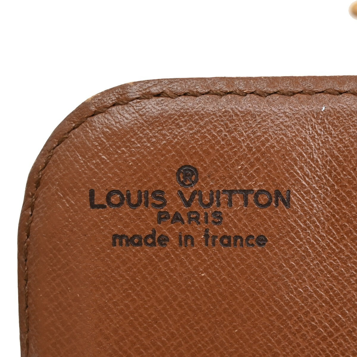 Louis Vuitton Cartouchiere Handbag Monogram Canvas, BROWN, LEATHER, Handbag