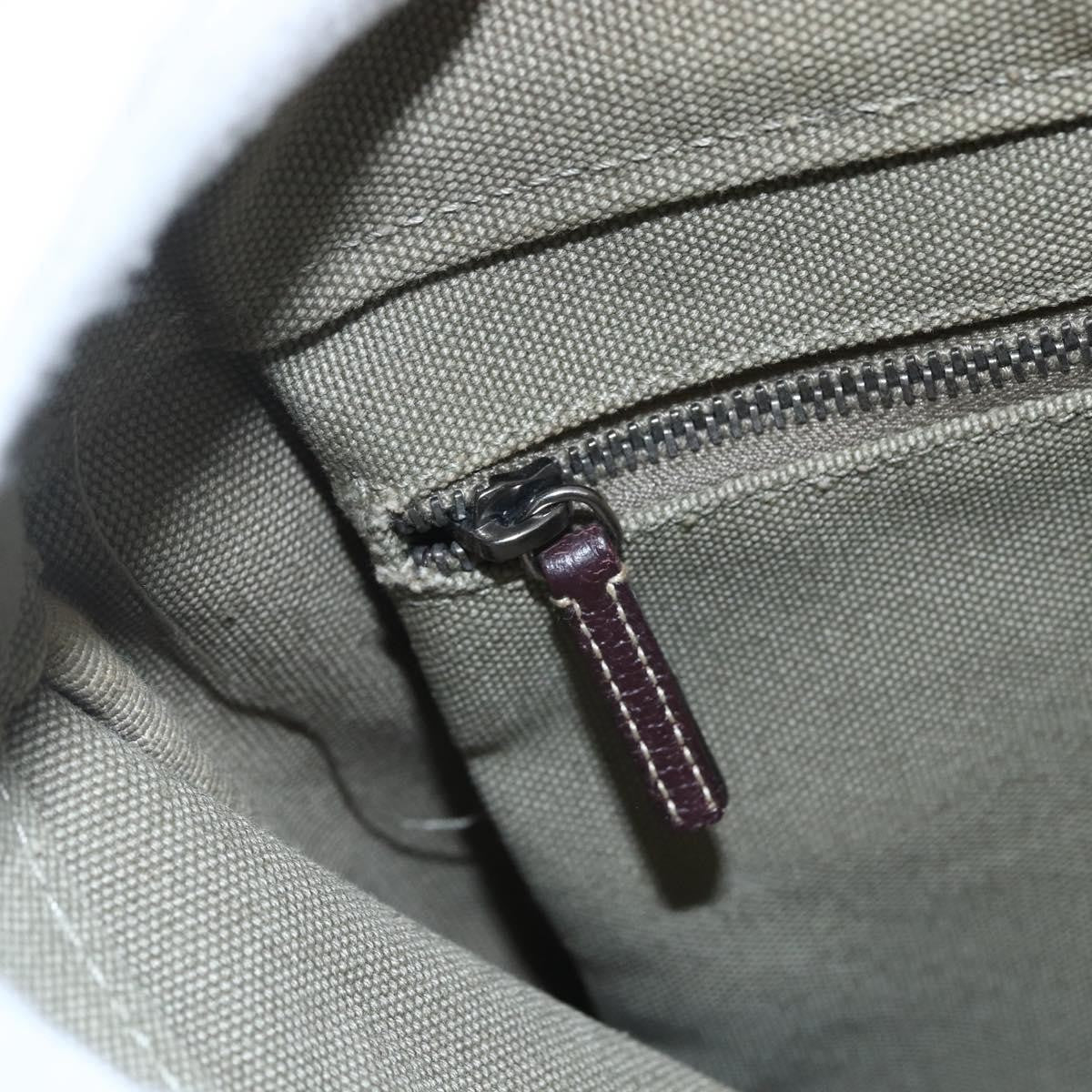 Prada Vintage Tote Canvas, KHAKI, CANVAS, Tote bag