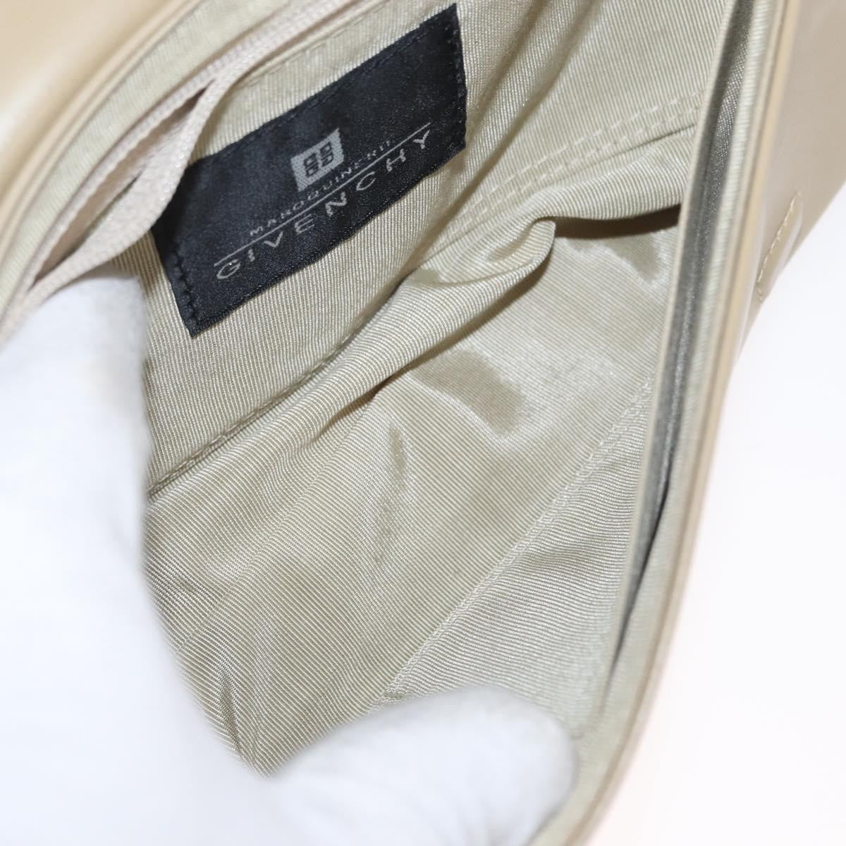 Givenchy Vintage Handbag Leather, BEIGE, LEATHER, Handbag