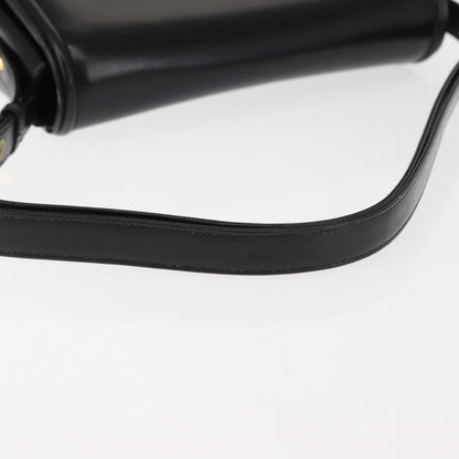 Gucci Shoulder bag black leather, BLACK, LEATHER, Shoulder bag