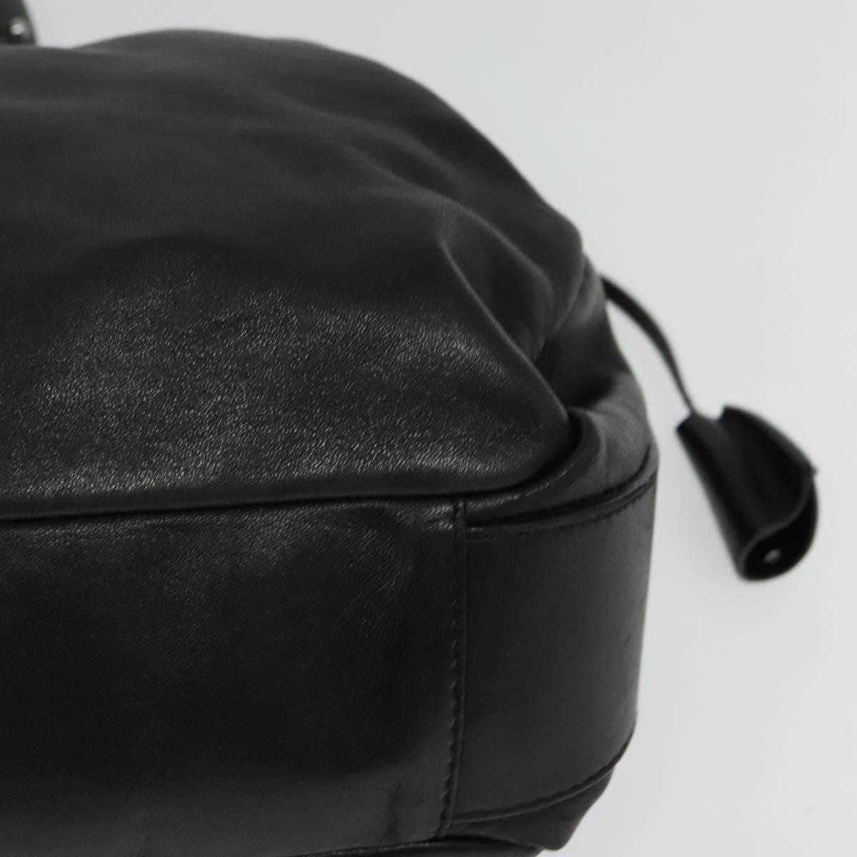 Celine Handbag Leather, BLACK, LEATHER, Handbag