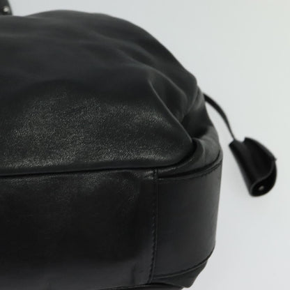 Celine Handbag Leather, BLACK, LEATHER, Handbag