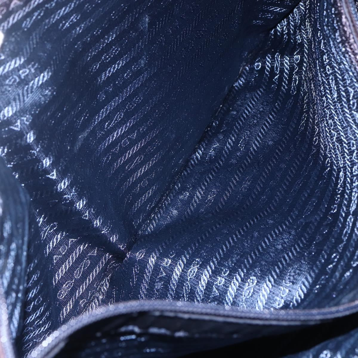 Prada Front Pocket Zip Tote Tessuto, BLACK, NYLON, Tote bag