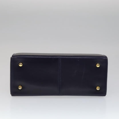 Salvatore Ferragamo Gancini Convertible Top Handle Bag Leather, PURPLE, LEATHER, Handbag