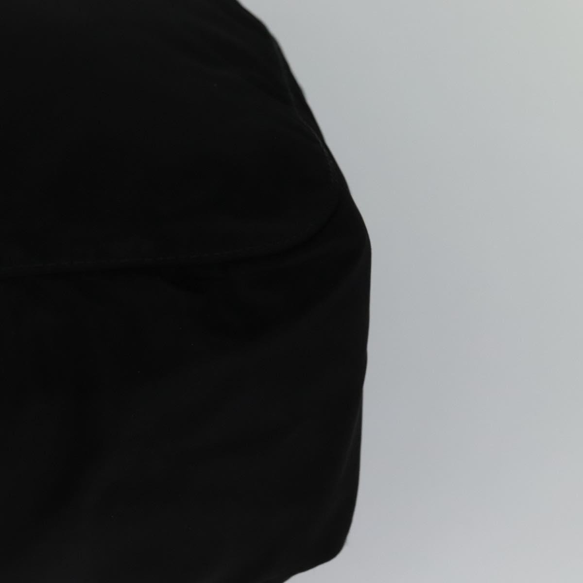 Prada Vintage Zip Handbag Tessuto, BLACK, NYLON, Handbag