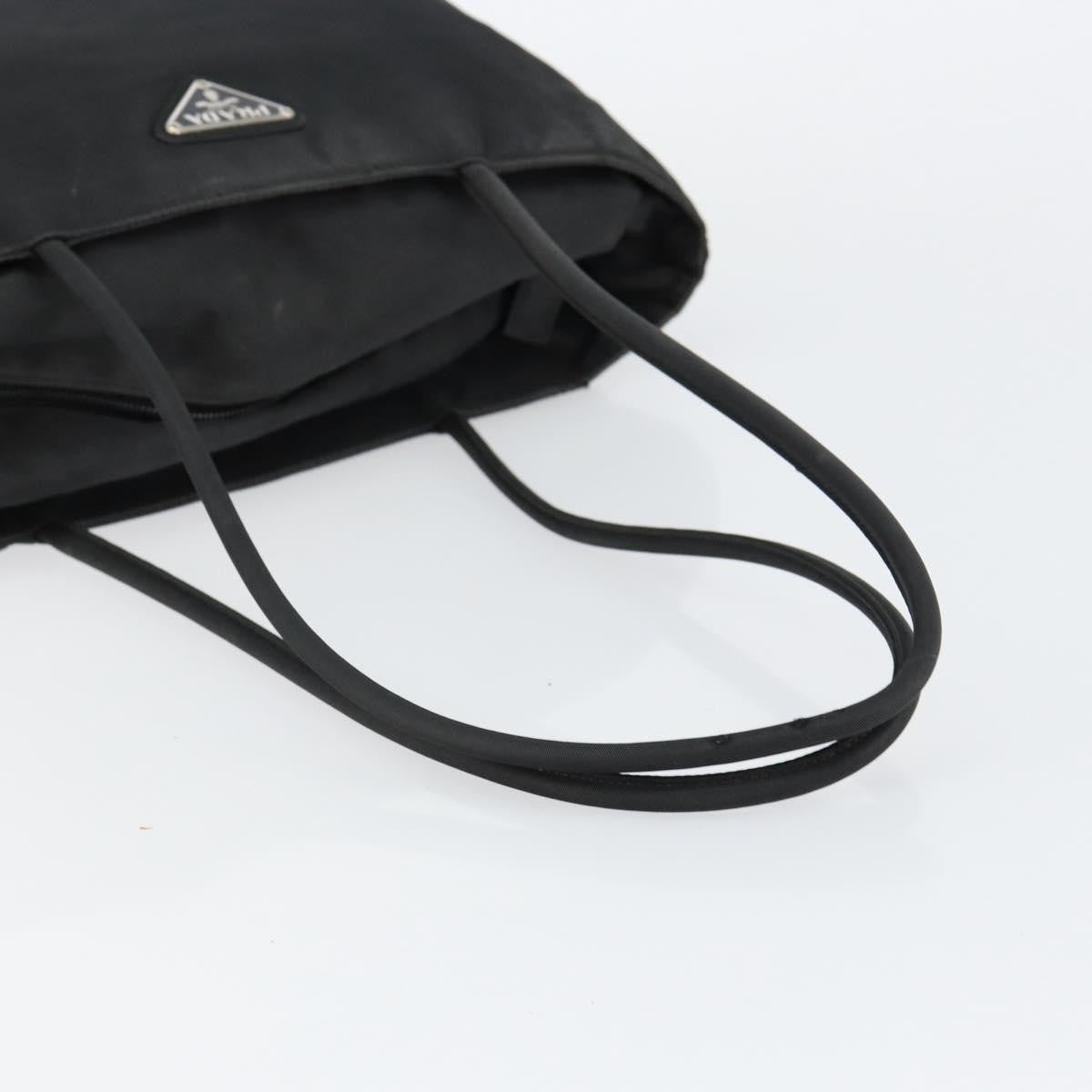 Prada Vintage Tote Tessuto, BLACK, NYLON, Tote bag