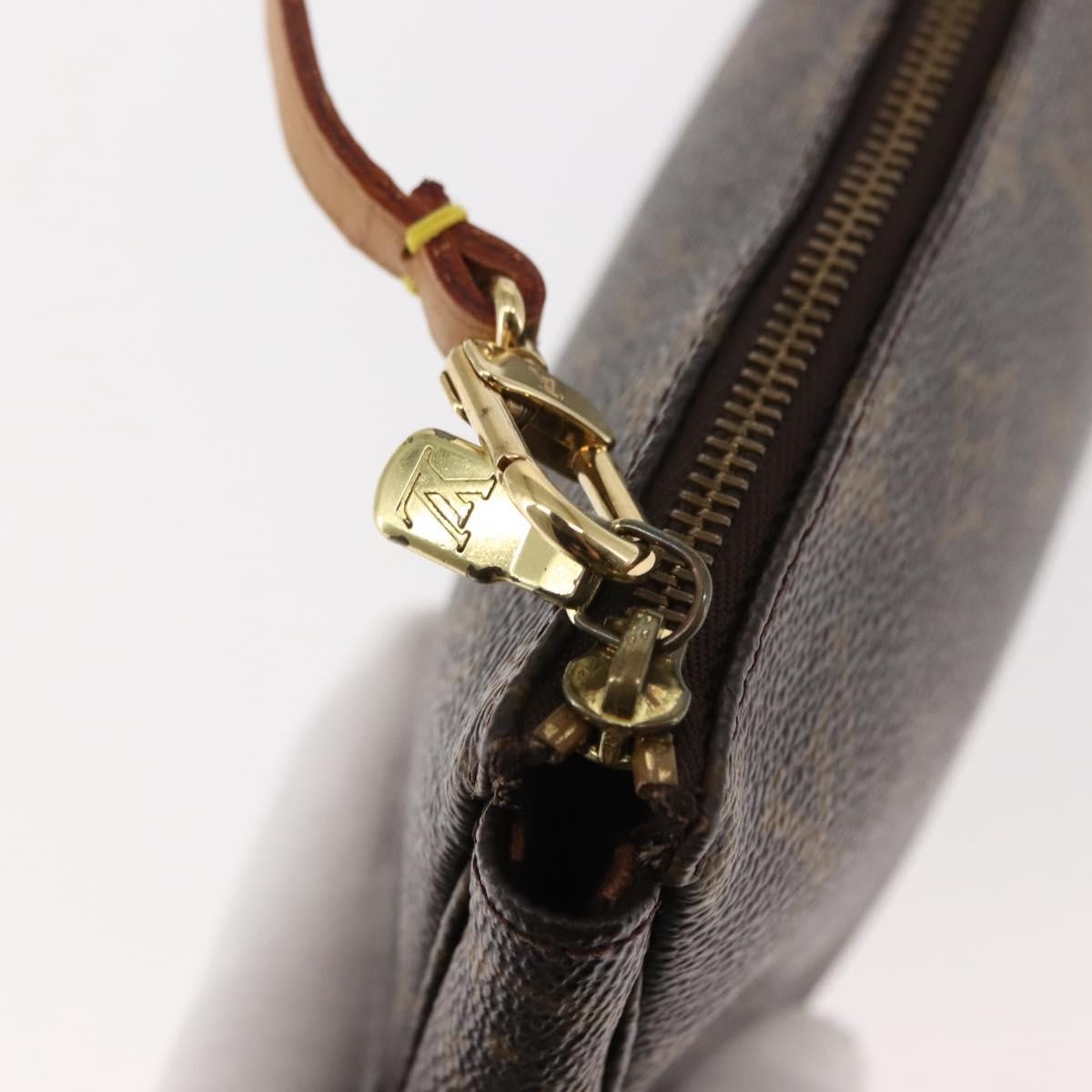 Louis Vuitton Pochette Accessoires NM Monogram Canvas, BROWN, CANVAS, Clutche & pouche