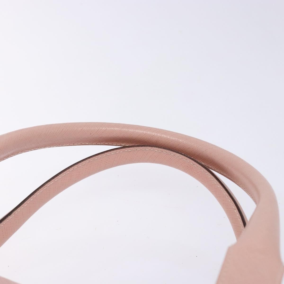 Salvatore Ferragamo Gancini handbag Leather, PINK, LEATHER, Handbag