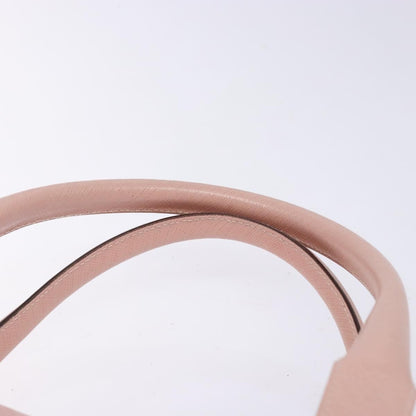 Salvatore Ferragamo Gancini handbag Leather, PINK, LEATHER, Handbag