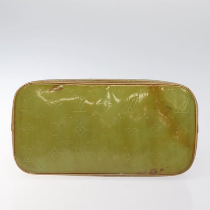 Louis Vuitton Houston Handbag Monogram Vernis, BLUE, PATENT_LEATHER, Handbag