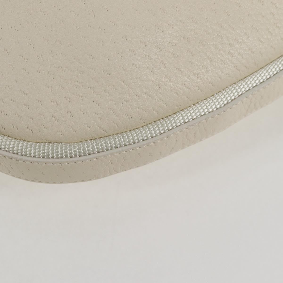 Salvatore Ferragamo Gancini Hobo Leather, BEIGE, LEATHER, Handbag