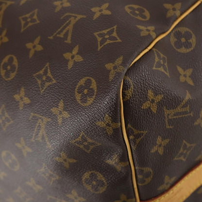 Louis Vuitton Keepall Bandouliere Bag Monogram Canvas, BROWN, CANVAS, Travel bag