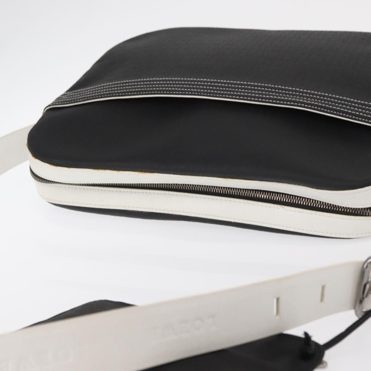 Loewe Anagram Shoulder Bag Leather, BLACK, LEATHER, Shoulder bag