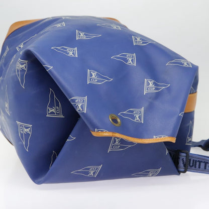 Louis Vuitton Cup Sac Marin Bandouliere Bag Coated Canvas, BLUE, PVC, Shoulder bag
