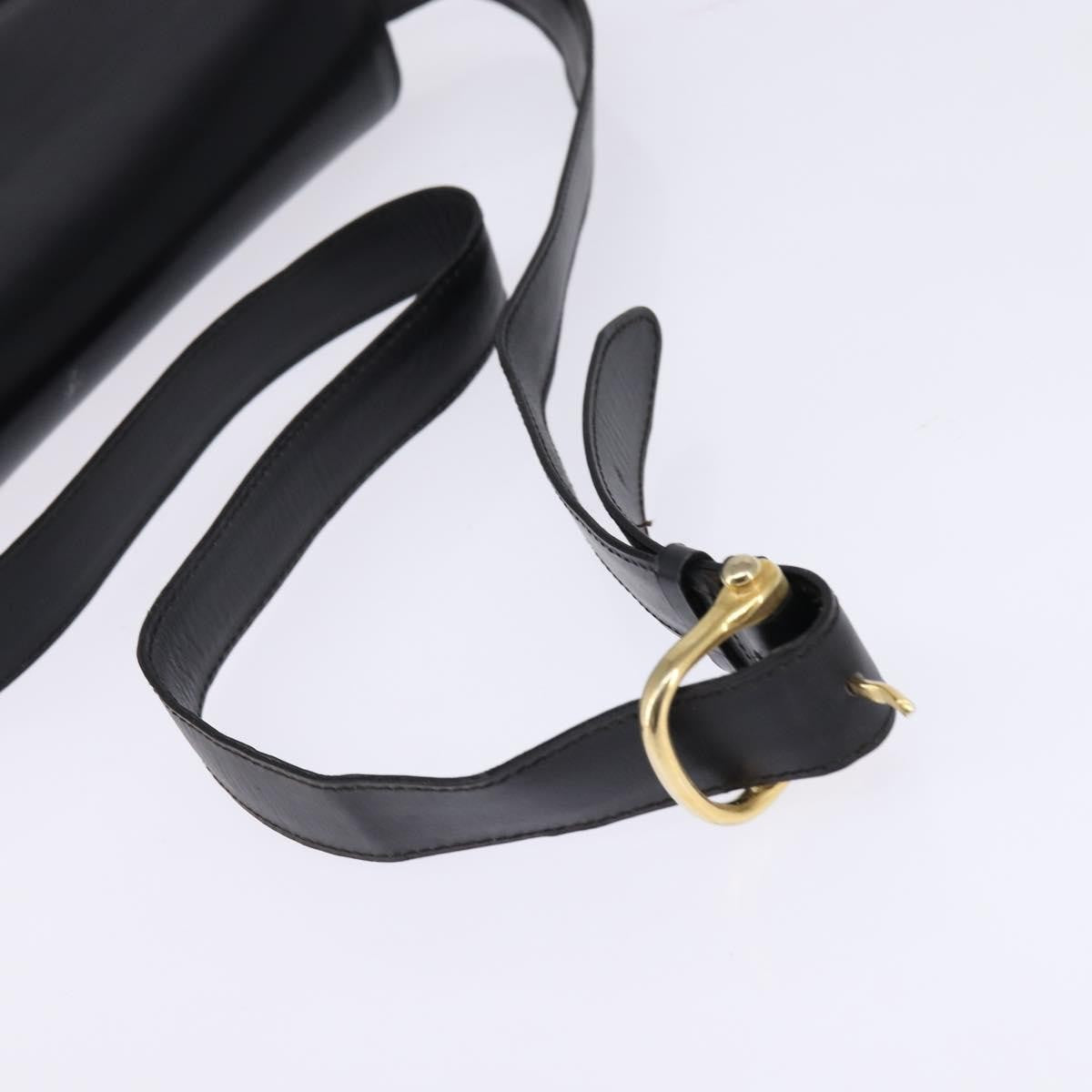 Celine Horse Carriage Shoulder bag Leather, BLACK, LEATHER, Shoulder bag