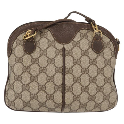 Gucci Vintage Web Crossbody Bag GG Coated Canvas, BEIGE, CANVAS, Shoulder bag
