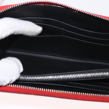 Loewe Anagram Wallet Leather, RED, LEATHER, Wallets