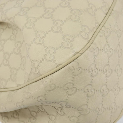 Gucci Sukey Hobo Guccissima Leather, ECRU, LEATHER, Shoulder bag