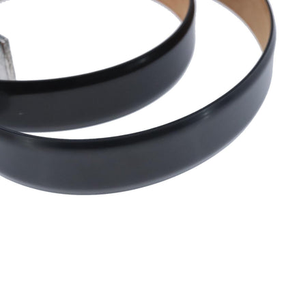 Louis Vuitton Carre Belt Leather, Black, Leather, Belt