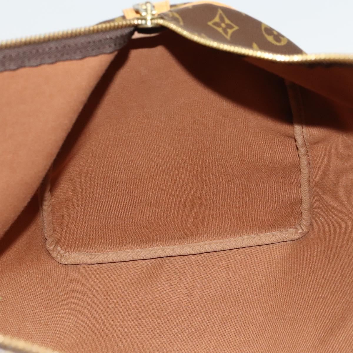 Louis Vuitton Keepall Bag Monogram Canvas, BROWN, CANVAS, Travel bag