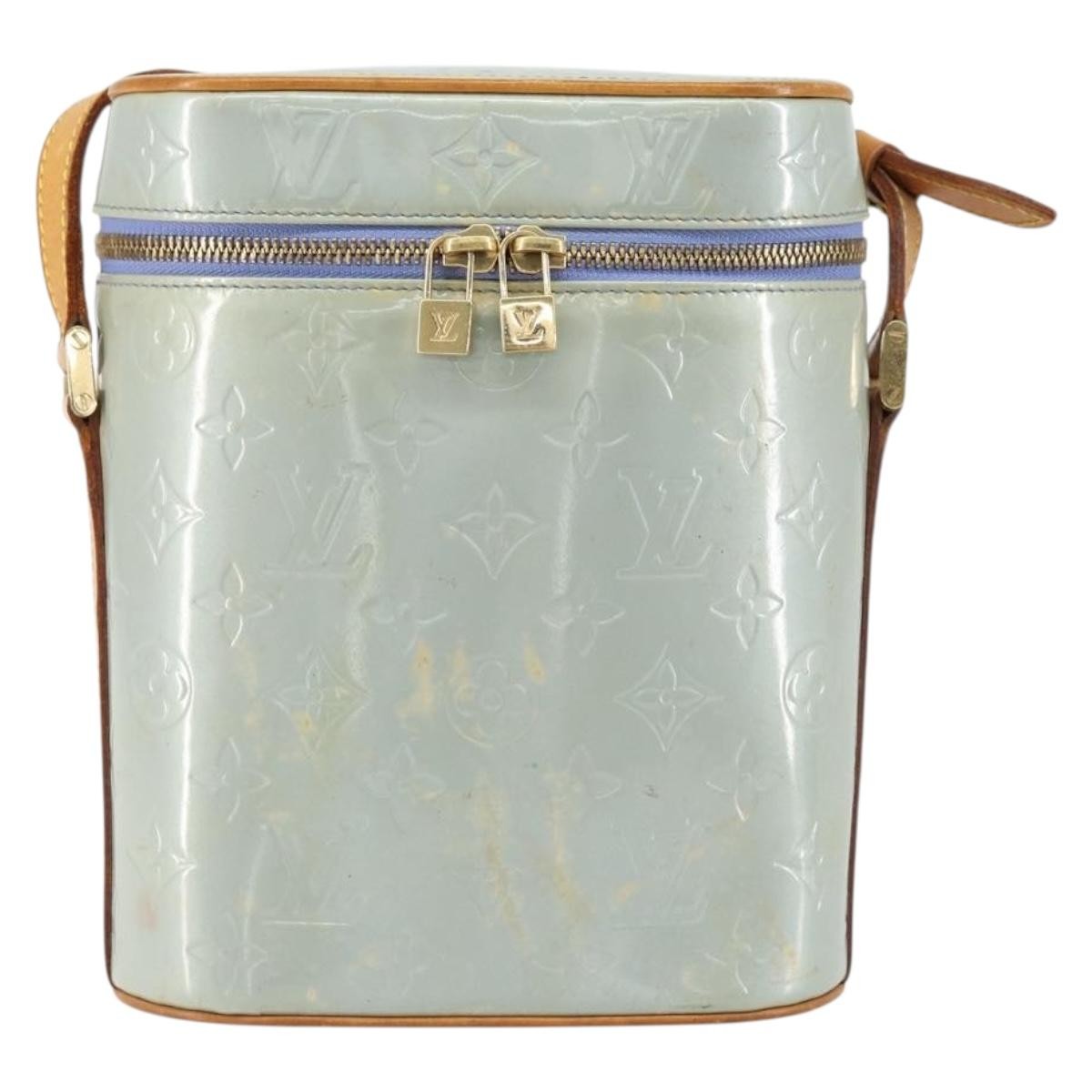 Louis Vuitton Sullivan Handbag Monogram Vernis, GRAY, PATENT_LEATHER, Shoulder bag