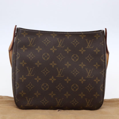 Louis Vuitton Looping Handbag Monogram Canvas, BROWN, CANVAS, Shoulder bag