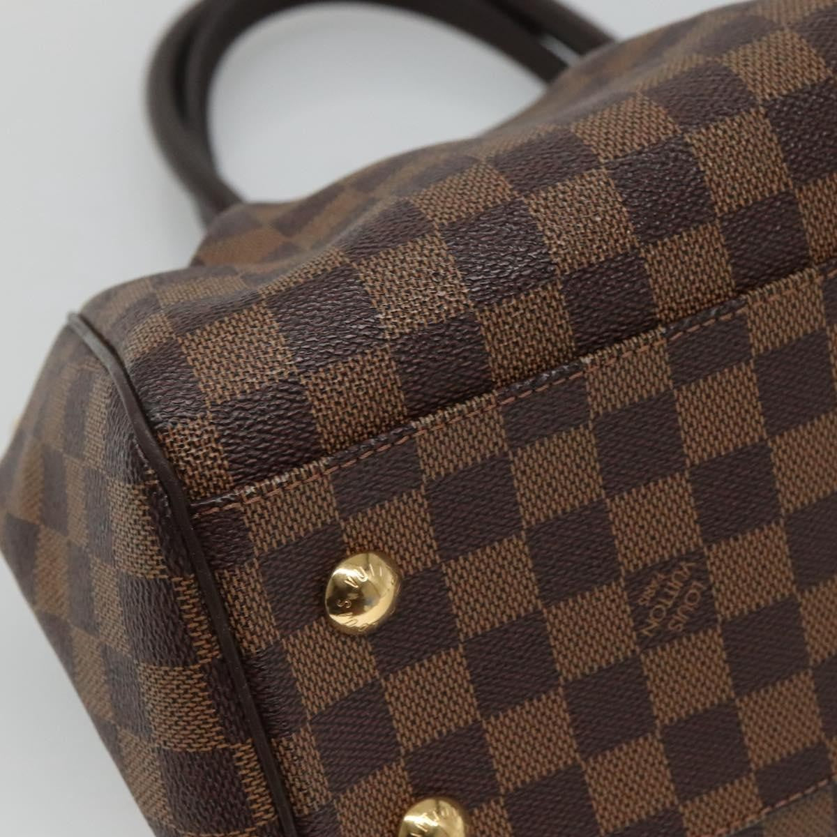 Louis Vuitton Trevi Handbag Damier, BROWN, CANVAS, Handbag