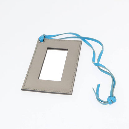 Balenciaga Cherche Midi Chain Shoulder Bag Leather, GRAY, LEATHER, Shoulder bag