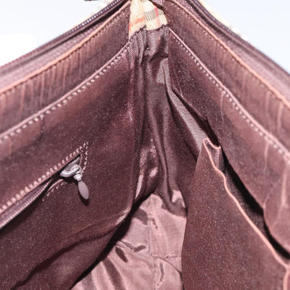 Burberry Nova Check Handbag Nova Check Canvas and leather, BEIGE, CANVAS, Handbag