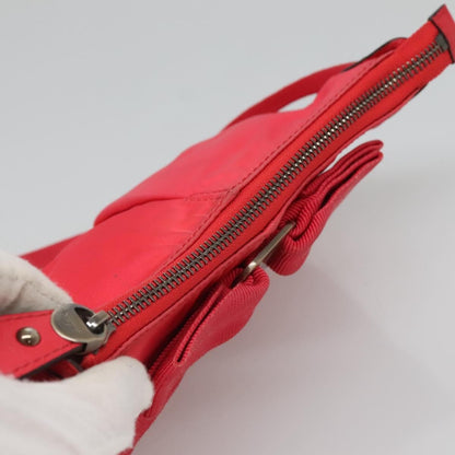 Salvatore Ferragamo Vintage Vara Crossbody Bag Nylon, PINK, NYLON, Shoulder bag