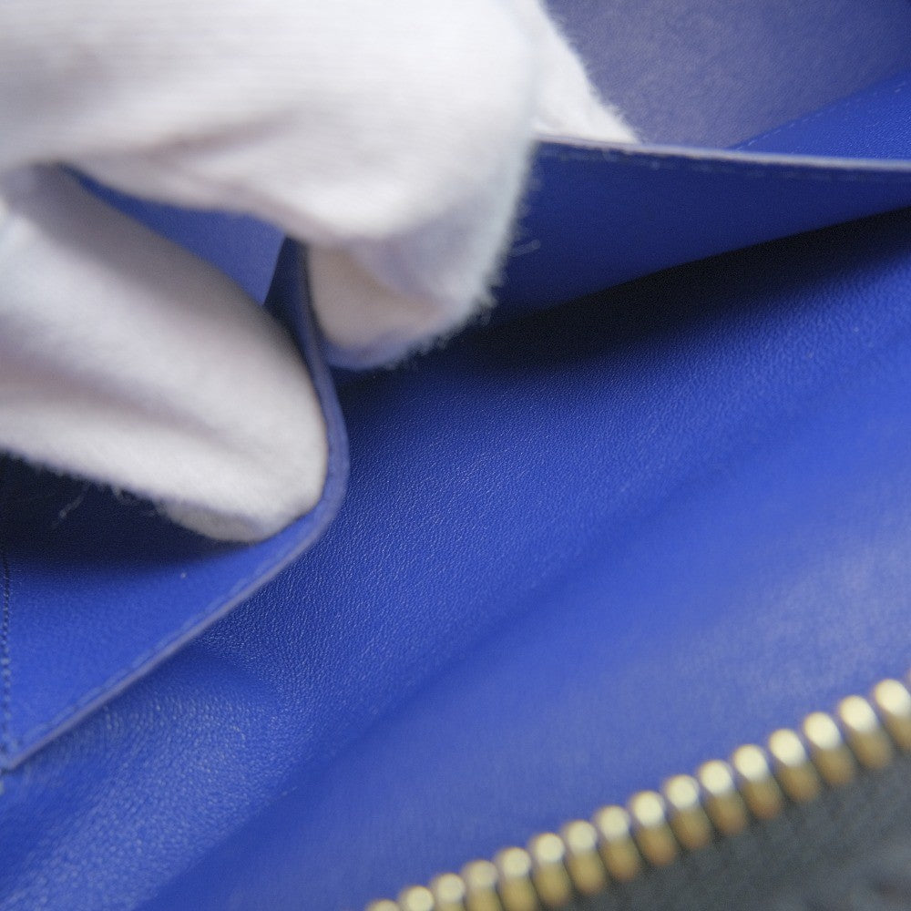 Celine Trapeze Bag Leather with Suede, BLACK, LEATHER, Handbag