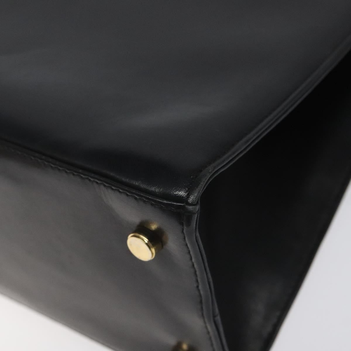 Salvatore Ferragamo Vara shoulder Bag Leather, BLACK, LEATHER, Shoulder bag