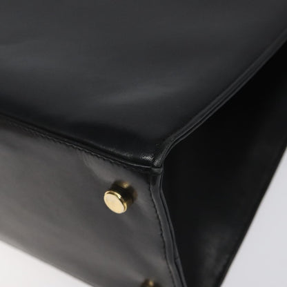 Salvatore Ferragamo Vara shoulder Bag Leather, BLACK, LEATHER, Shoulder bag