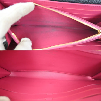 Louis Vuitton Capucines Long Wallet Leather, BLACK, LEATHER, Wallets