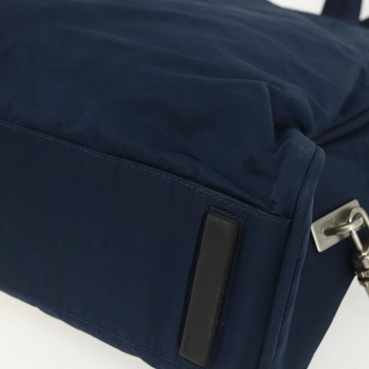 Prada Bowling Shoulder Bag Tessuto, NAVY, NYLON, Shoulder bag