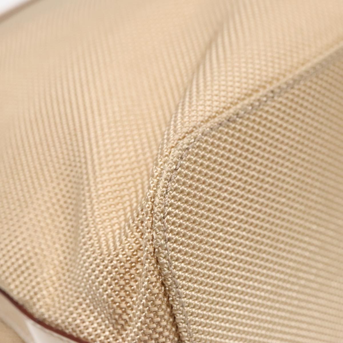 Celine Vintage Shoulder Bag Canvas, BEIGE, CANVAS, Shoulder bag