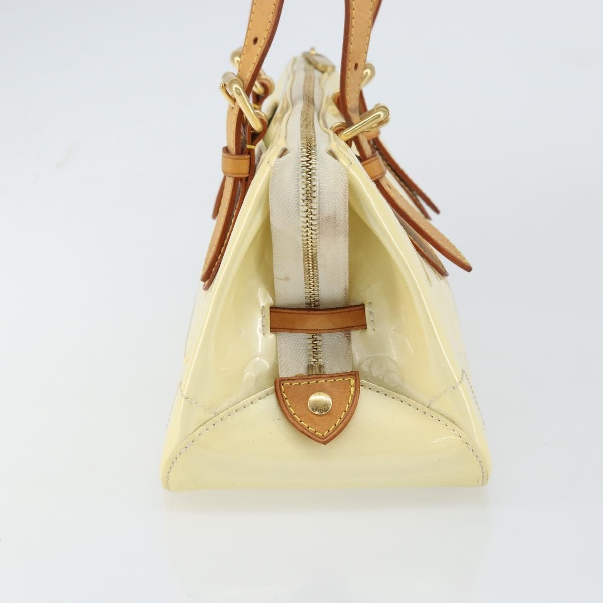 Louis Vuitton Rosewood Avenue Handbag Monogram Vernis, BEIGE, PATENT_LEATHER, Handbag