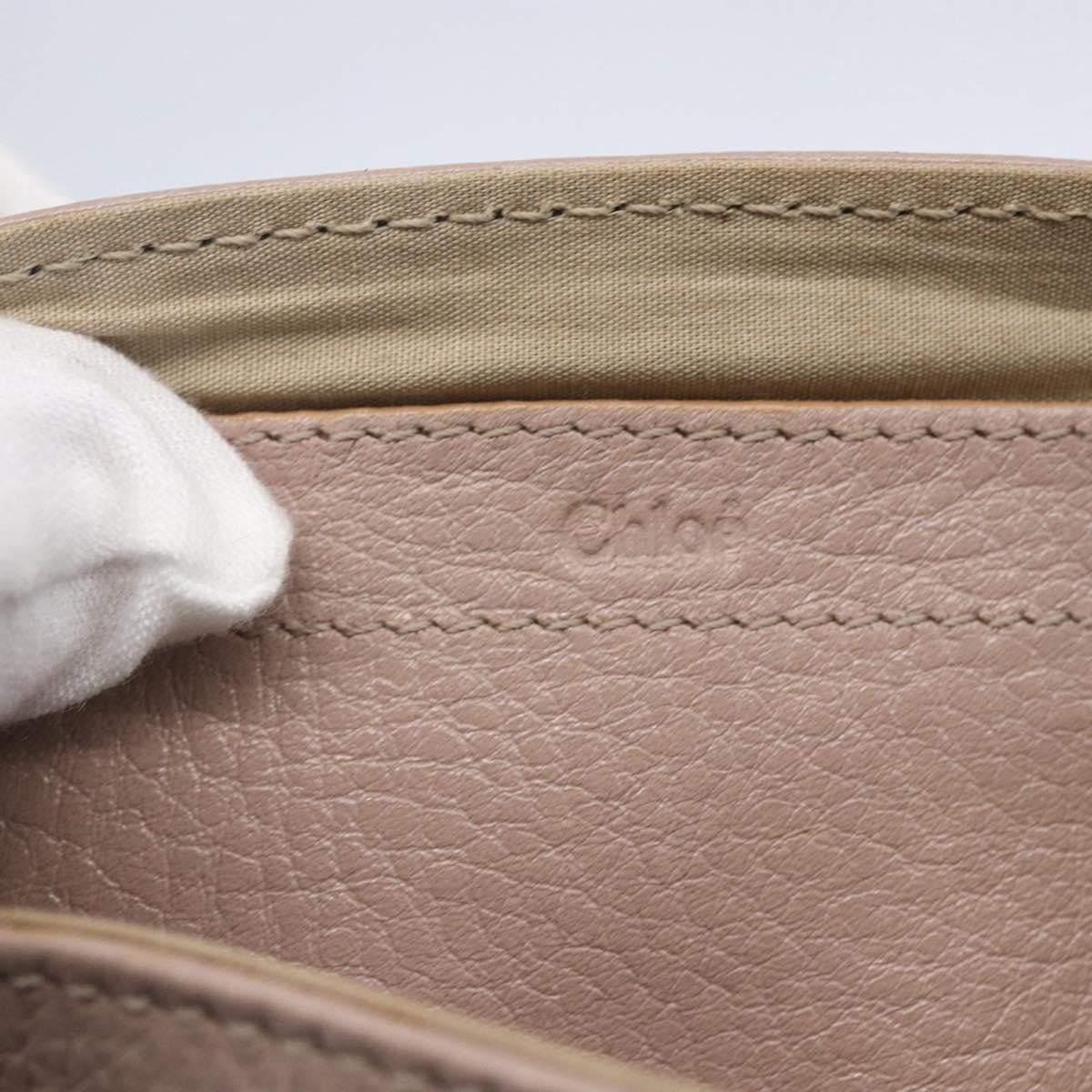 Chloe Lily Shoulder bag Leather, PINK, LEATHER, Shoulder bag