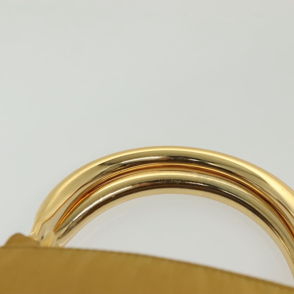 Prada Metal Handles Tote Tessuto, YELLOW, NYLON, Tote bag