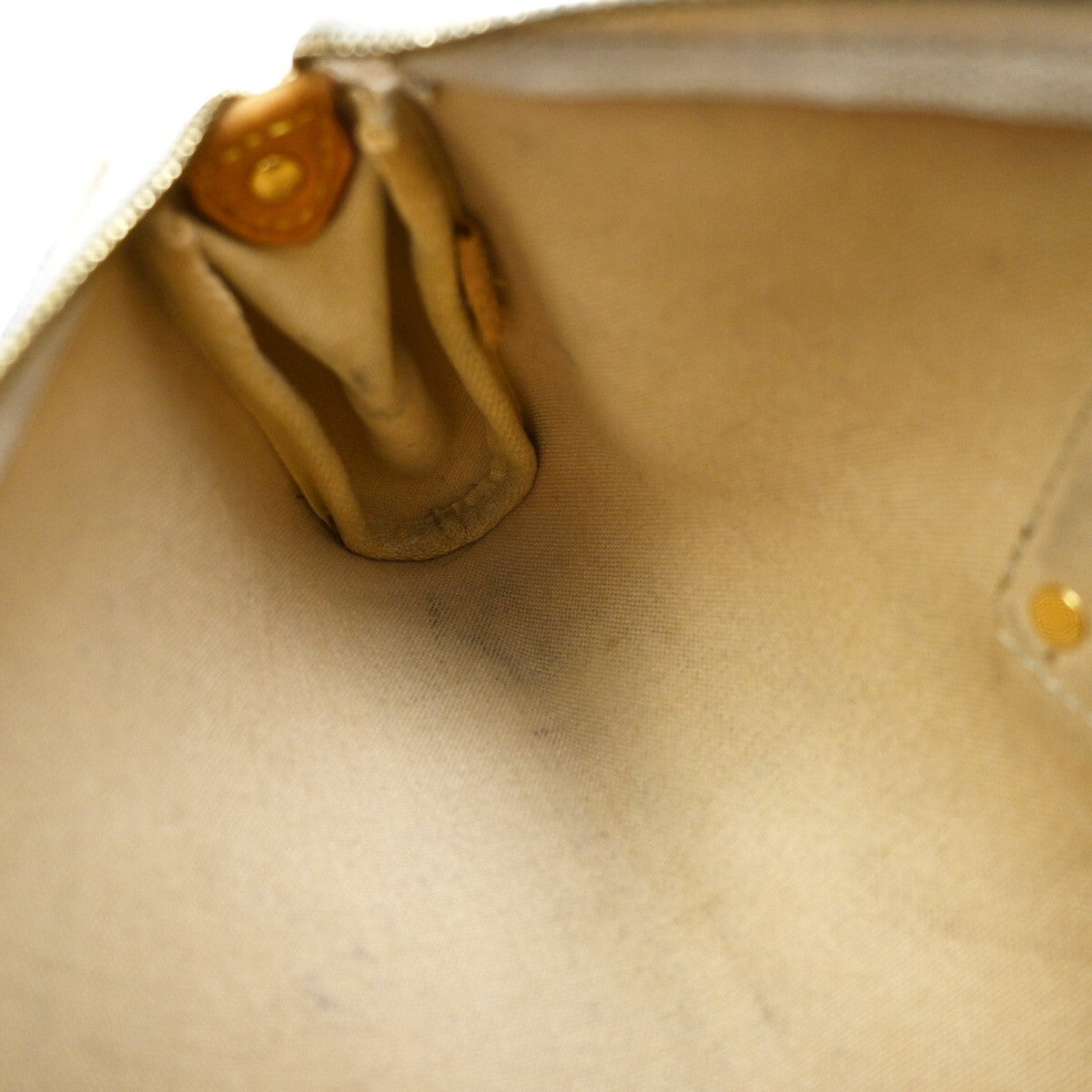 Louis Vuitton Eva Handbag Damier, WHITE, LEATHER, Handbag