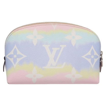 Louis Vuitton Cosmetic Pouch Spring in the City Monogram Giant Canvas, MULTICOLOUR, CANVAS, Clutche & pouche