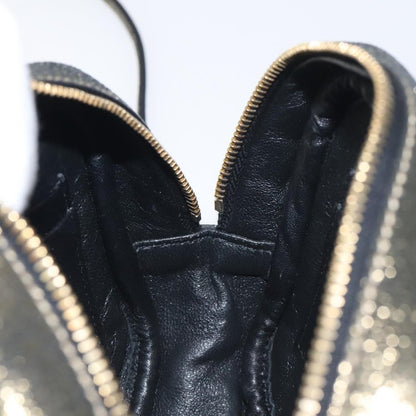 Saint Laurent Classic Monogram Blogger Crossbody Bag Leather, GOLD, LEATHER, Crossbody bag