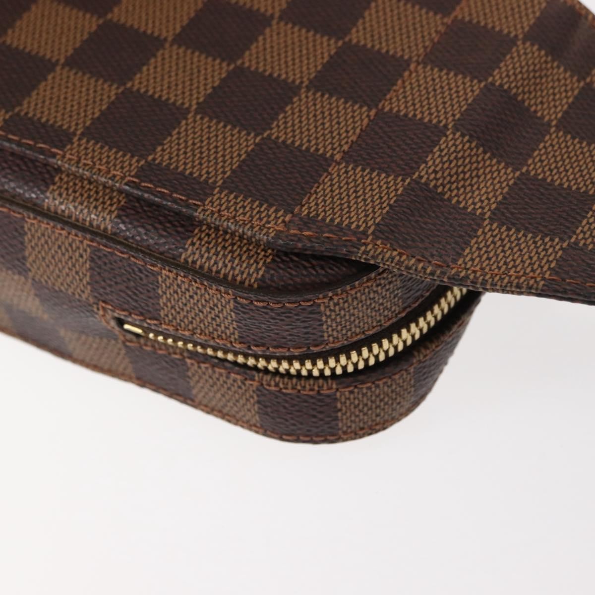 Louis Vuitton Geronimos Waist Bag Damier, BROWN, CANVAS, Shoulder bag