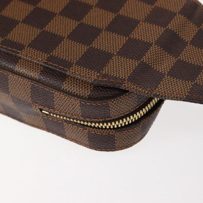 Louis Vuitton Geronimos Waist Bag Damier, BROWN, CANVAS, Shoulder bag