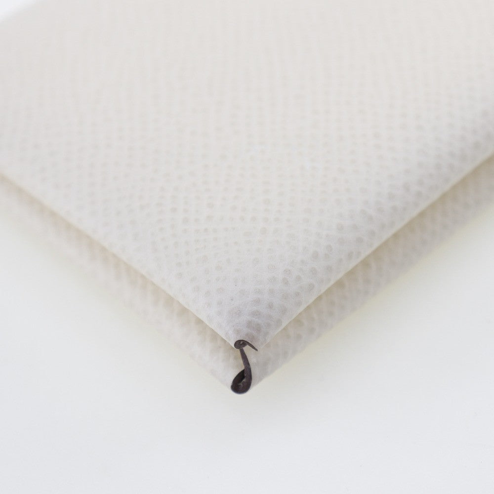 Hermes Calvi Card Holder Epsom, WHITE, LEATHER, Card Holders