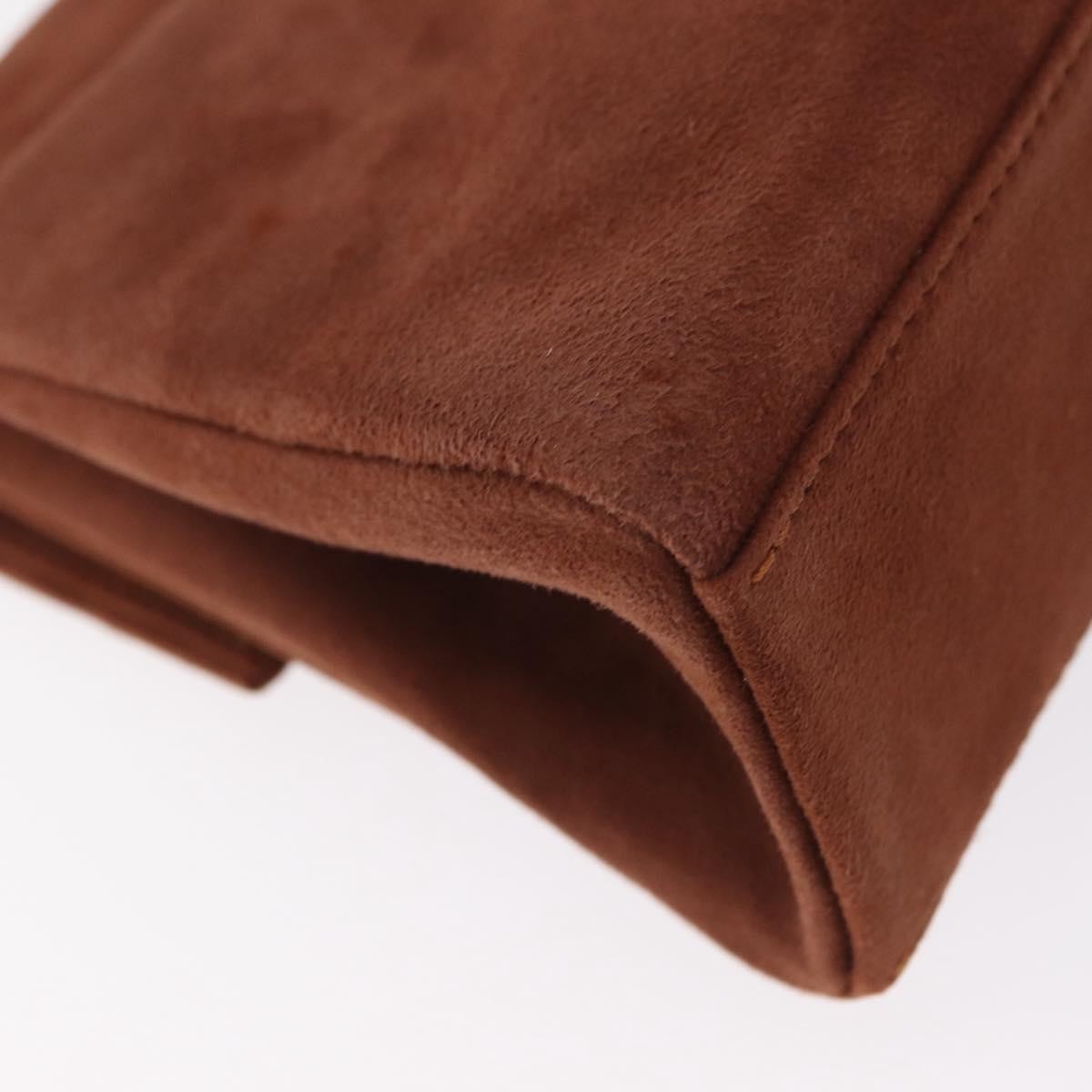 Givenchy Vintage Handbag Suede, BROWN, SUEDE, Handbag